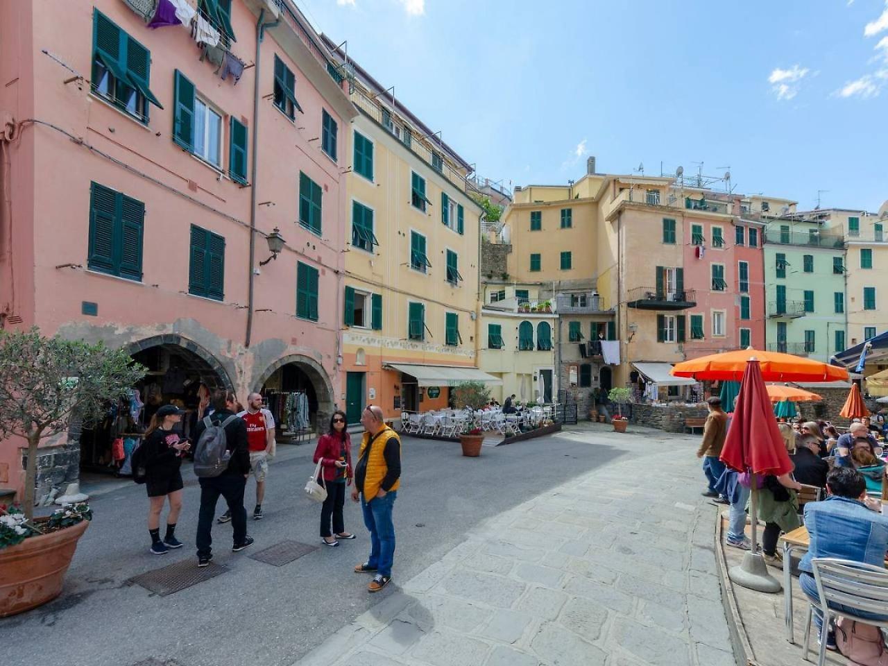 Appartamento Joivy Family Flat With Little Patio, Cinque Terre Vernazza Esterno foto